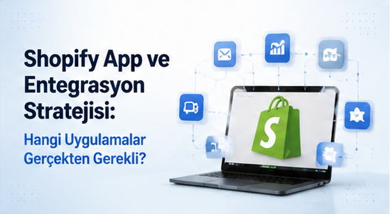 Shopify App ve Entegrasyon Stratejisi: Hangi Uygulamalar Gerçekten Gerekli?