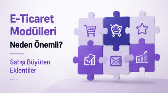 E-Ticaret Modülleri Neden Önemli? Satışı Büyüten Eklentiler