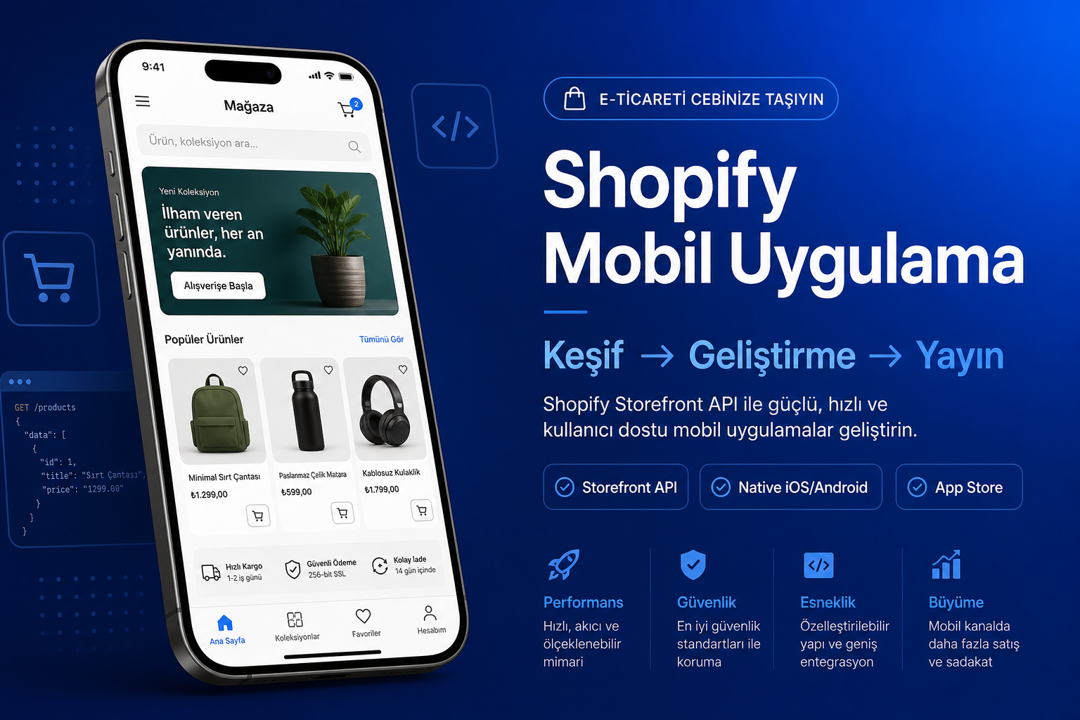 Shopify Mobil Uygulama Yaptırma Rehberi